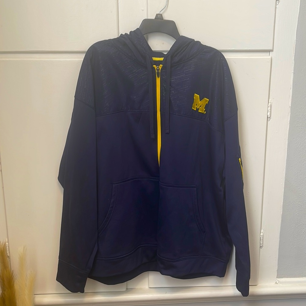 MICHIGAN SWEATSHIRT ZIP UP XXL
